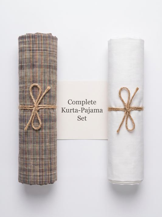 Premium Khadi Fabric Combo Set- 5.5M