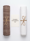Natural Handwoven Khadi Fabric Combo Set- 5.5M