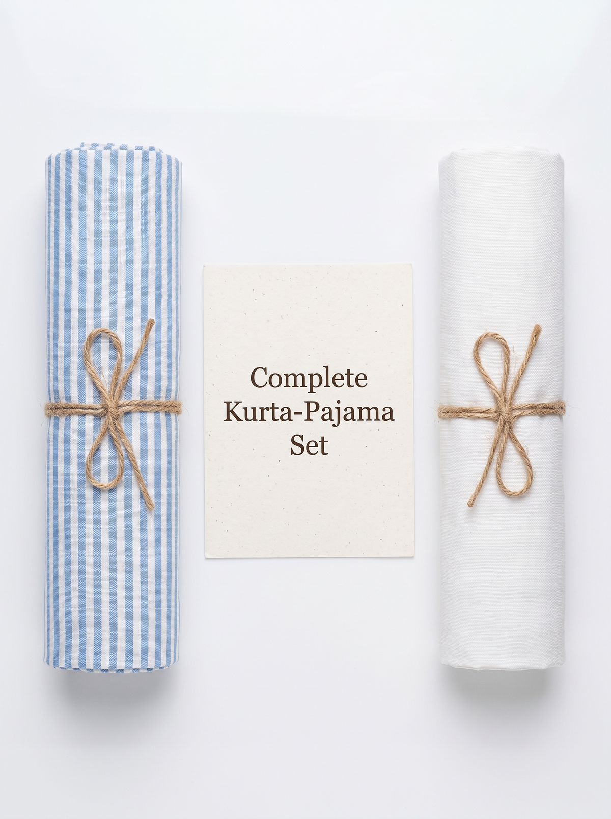 Designer Cotton Khadi Fabric Combo Set- 5.5M