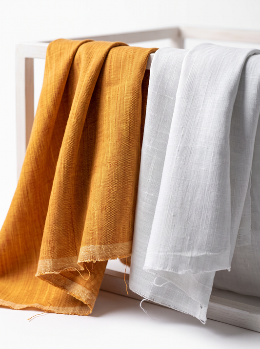 Pure Cotton Khadi Fabric Combo Set- 5.5M
