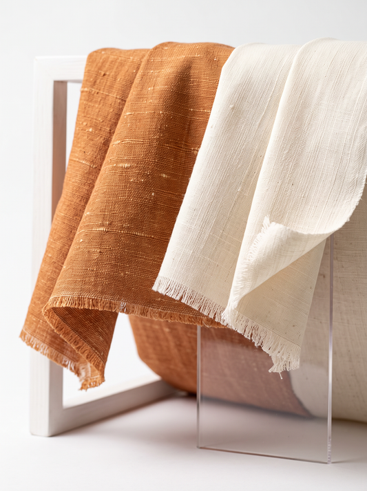 Authentic Khadi Cotton Fabric Combo Set- 5.5M