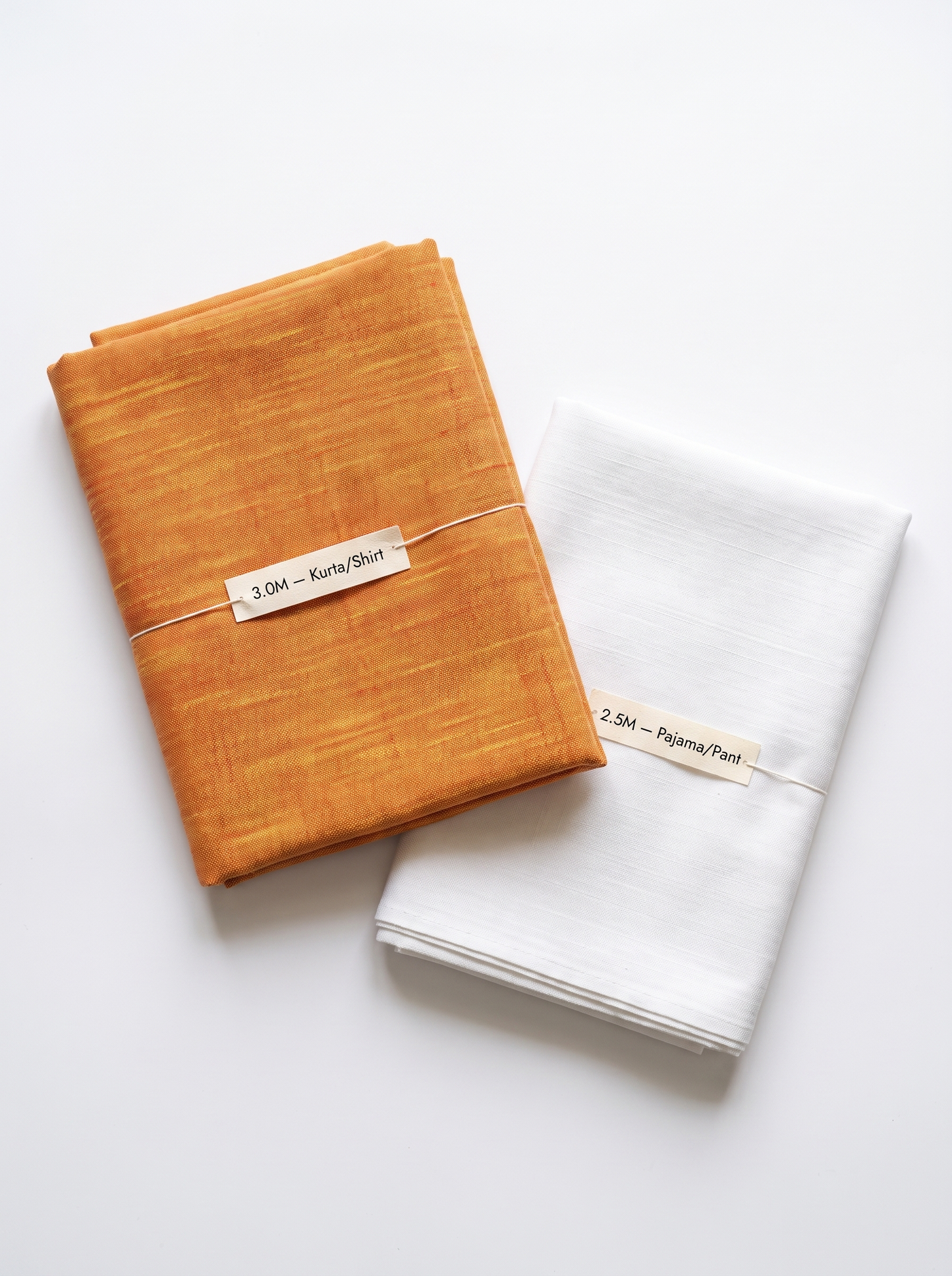 Pure Cotton Khadi Fabric Combo Set- 5.5M