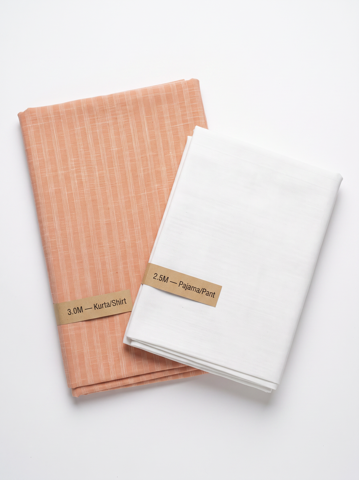 Classic Cotton Khadi Fabric Combo Set- 5.5M