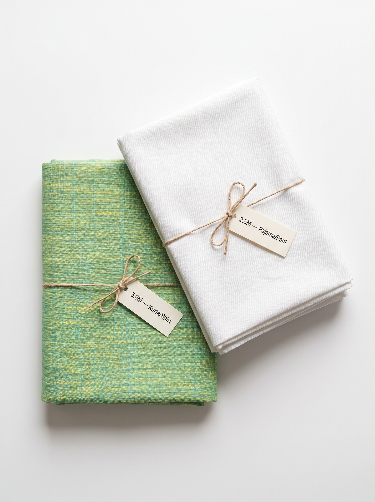 Premium Cotton Khadi Fabric Combo Set- 5.5M