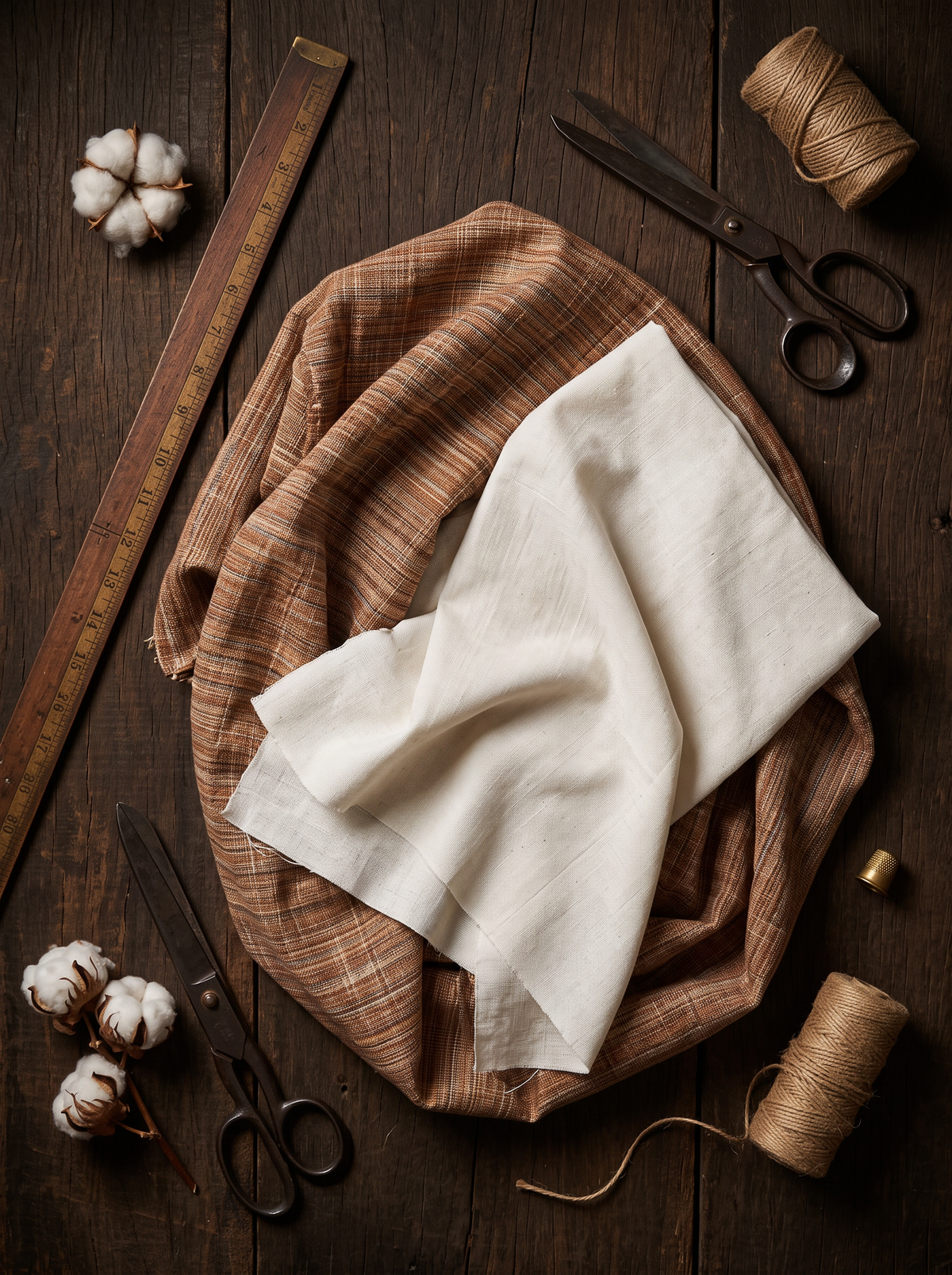Classic Khadi Fabric Combo Set- 5.5M