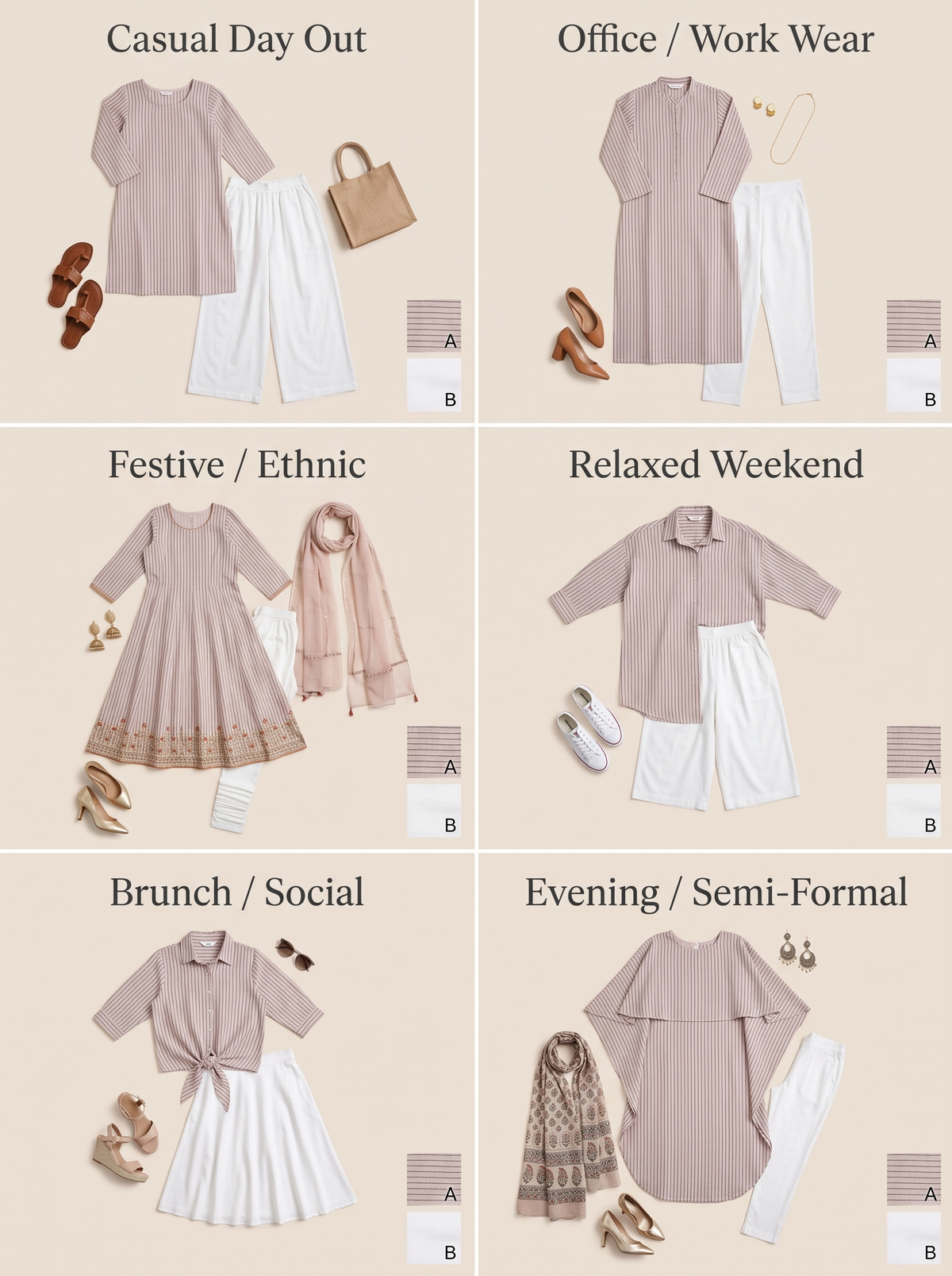 Timeless Handloom Khadi Combo - 4.5M