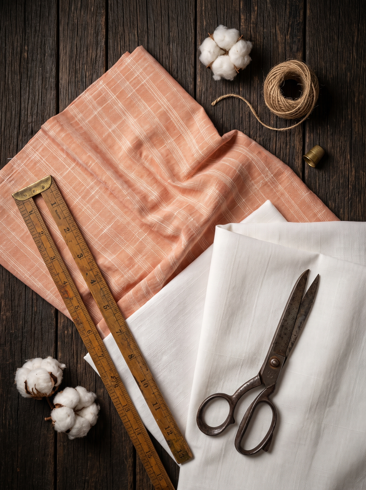 Classic Cotton Khadi Fabric Combo Set- 5.5M