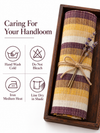 Premium Striped Khadi Handloom Fabric