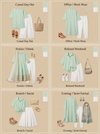 Natural Cotton Khadi Fabric Combo Set- 5.5M