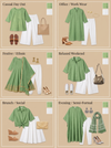 Essential Khadi Fabric Combo Set- 5.5M