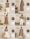 Natural Handwoven Khadi Fabric Combo Set- 5.5M