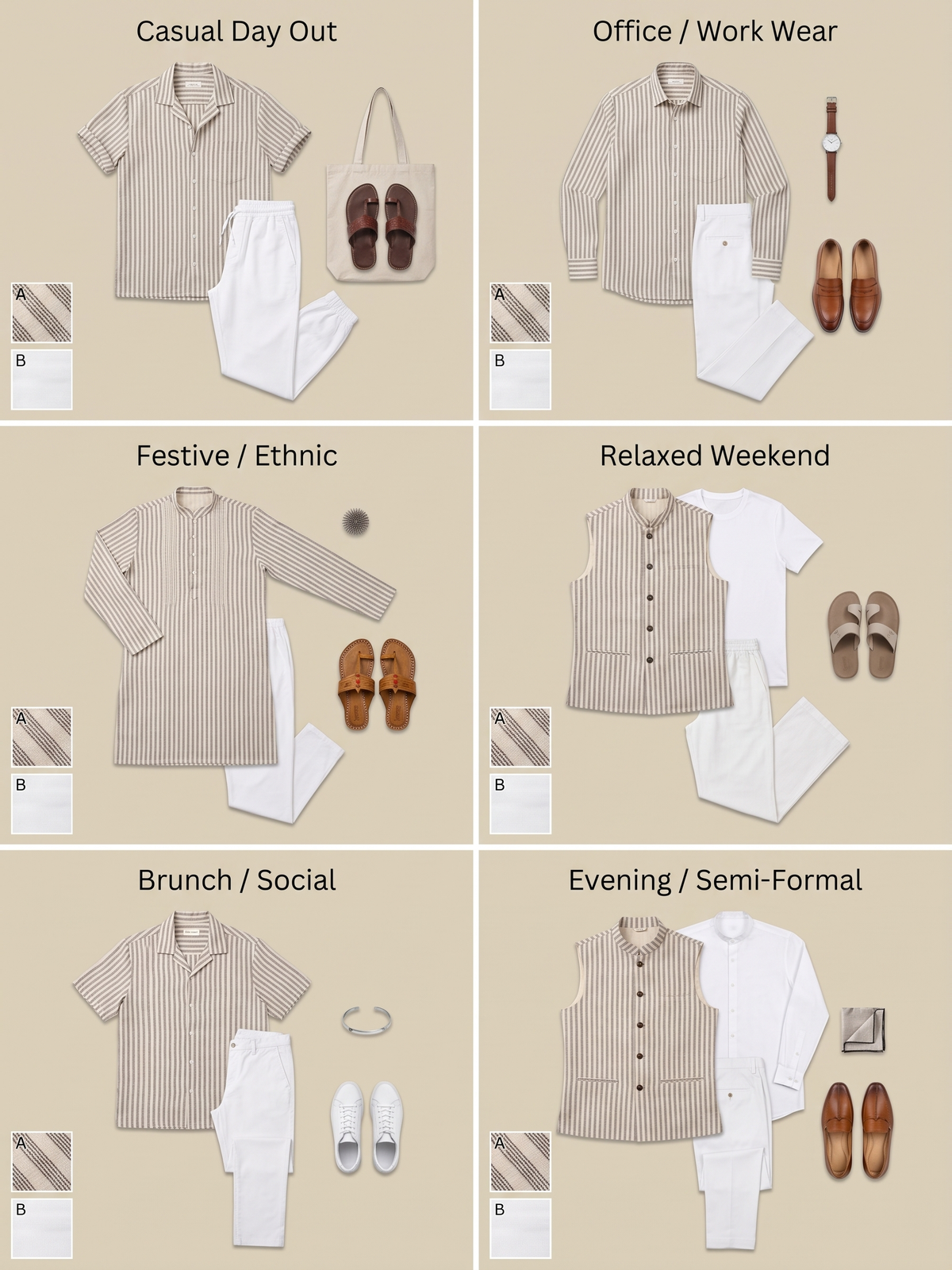Pure Comfort Khadi Combo - 4.8M