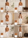 Authentic Khadi Cotton Fabric Combo Set- 5.5M