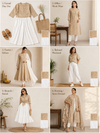 Elegant Handwoven Khadi Fabric Combo Set- 5.5M