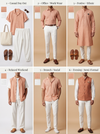 Classic Cotton Khadi Fabric Combo Set- 5.5M