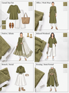 Natural Khadi Fabric Combo Set- 5.5M