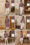 Classic Handwoven Khadi Fabric Combo Set- 5.5M