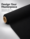 Authentic Pure Black Khaddar Cotton Fabric