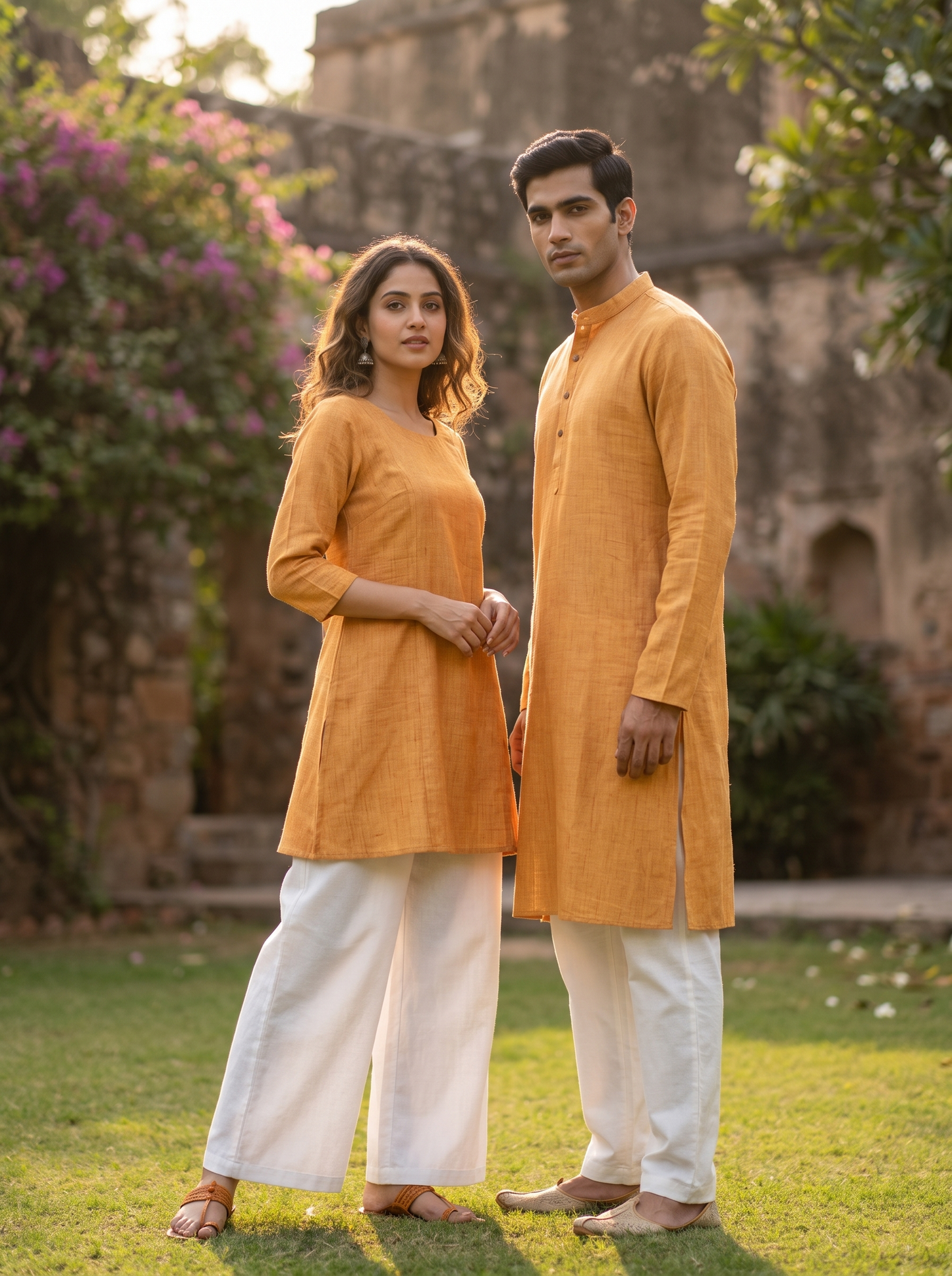Luxury Khadi Fabric Combo Set- 5.5M