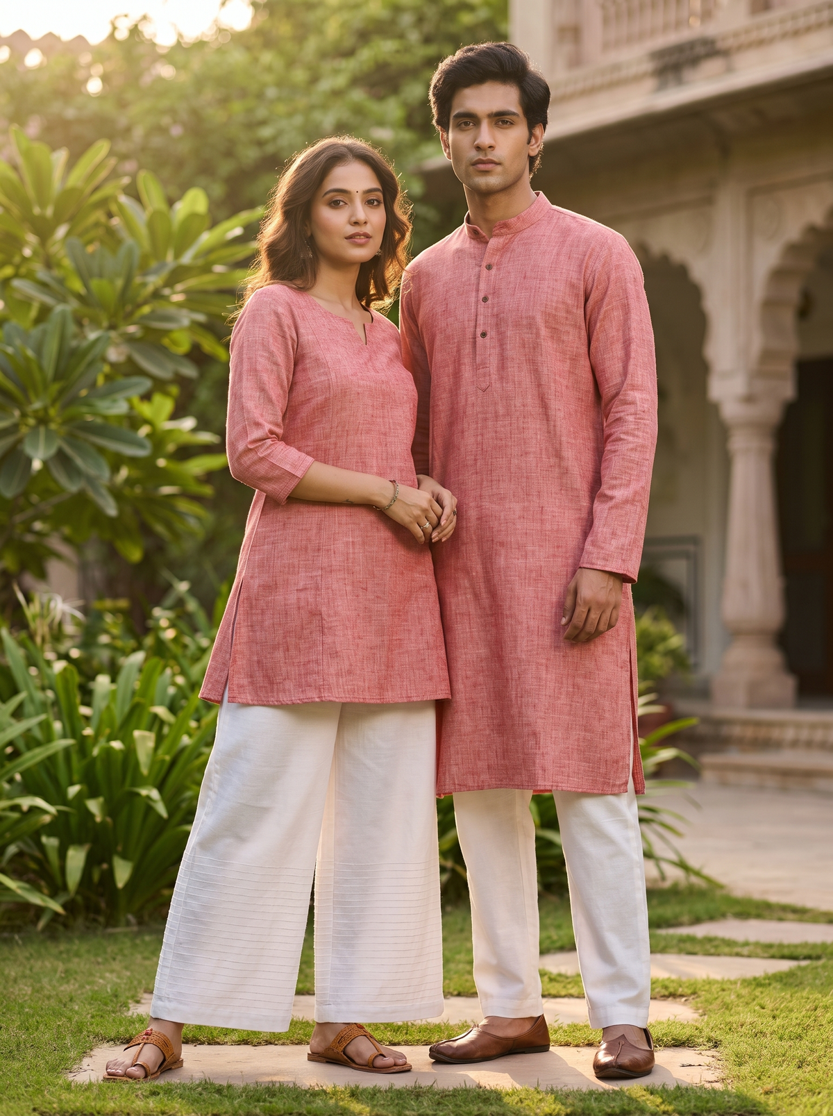 Designer Khadi Fabric Combo Set- 5.5M