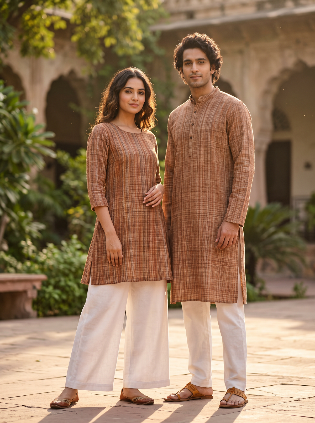 Classic Khadi Fabric Combo Set- 5.5M