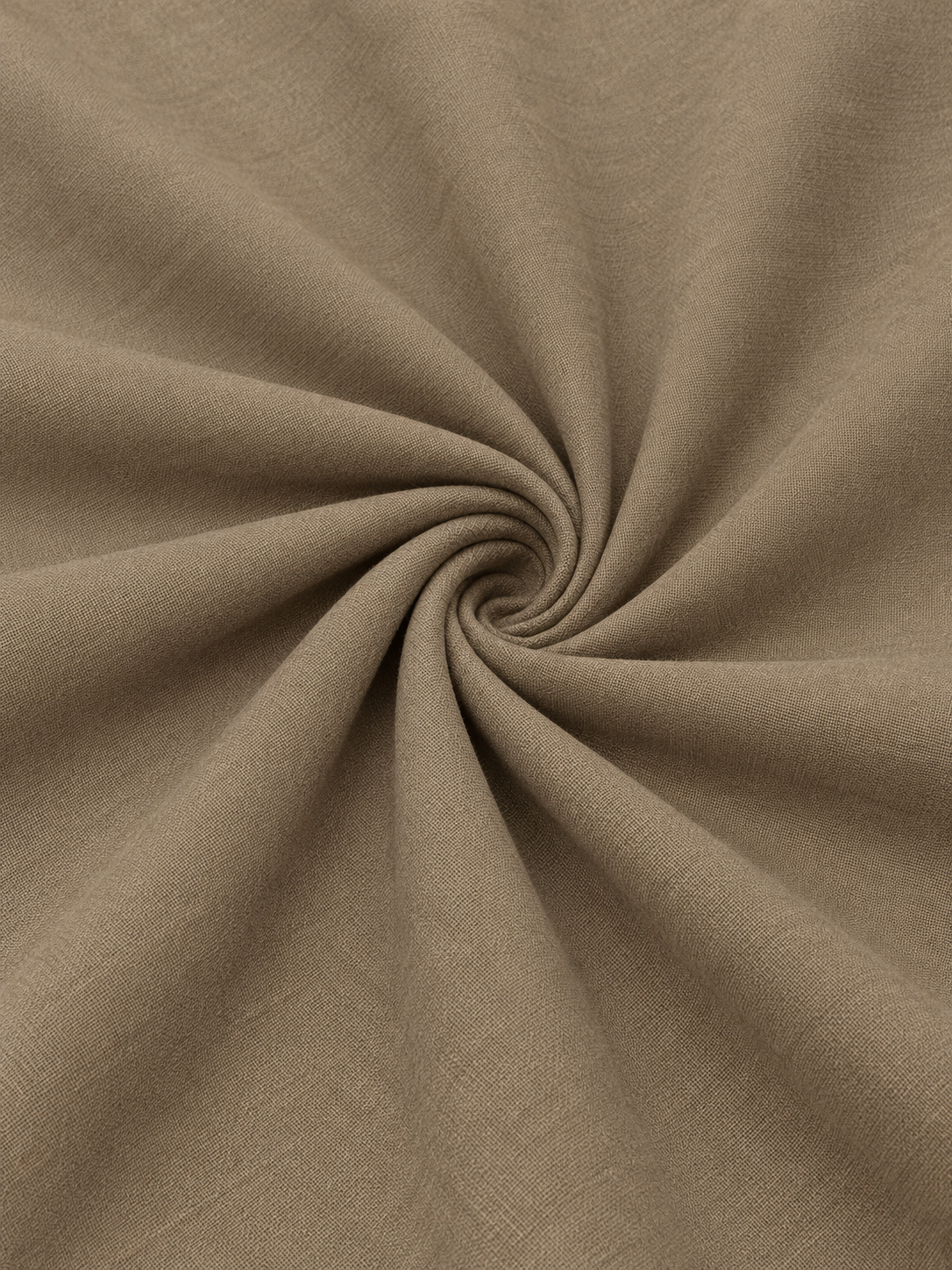 Plain Stone Beige Khaddar Cotton Fabric