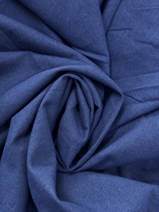 Imperial Blue Khaddar Cotton Fabric