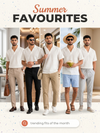 Khaddarvas Premium Woven Cuban Collar Polo Shirt