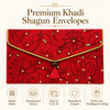Mangalam Patra Khadi envelope product highlights
