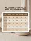 Khaddarvas Premium Woven Cuban Collar Polo Shirt