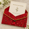 Wishes card shown with Mangalam Patra envelope