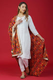 Multicolor Handloom Phulkari Dupatta DP-08