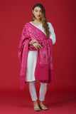Fine Handwoven Embroidered Pure Woolen  Shawl ST-17