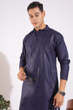 Trending Navy Blue Plain Kurta