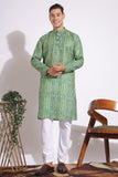 Standard Green Trending Design Print Kurta