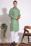 Standard Green Trending Design Print Kurta