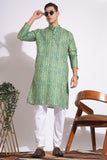 Standard Green Trending Design Print Kurta