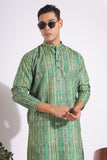 Standard Green Trending Design Print Kurta