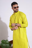 Elegant Plain Yellow Color Kurta