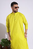 Elegant Plain Yellow Color Kurta