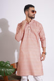 Exotic Print Pink Color Kurta