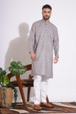 Fabulous Print  Grey Color Kurta