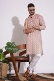 Standard Green Trending Design Print Kurta