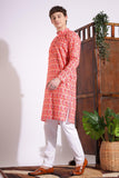 Luxurious Print Kurta Multi Color