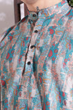 Elegant Print Cotton Kurta