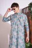 Elegant Print Kurta