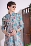 Elegant Print Cotton Kurta