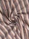 Handloom Khadi Stripe Fabric – Pure Cotton