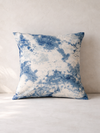 MOOL Blue-Pea Flower Hand-Dyed Khadi Cushion Cover