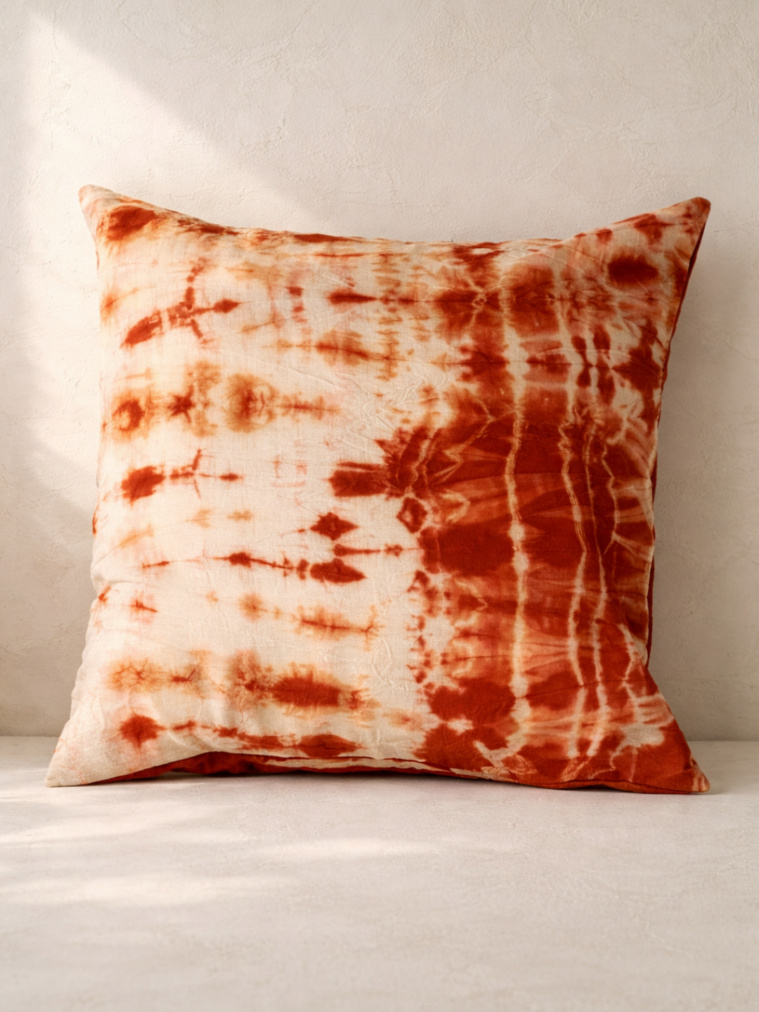 MOOL Manjistha Dyed Khadi Cushion Cover